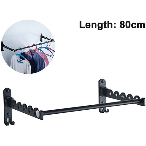 Stainless steel wall hanger holder Stainless steel wall hanger holder with swivel arm 2 （set with rod）