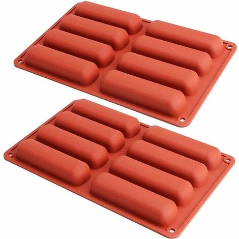 1pc 6-cavity Rectangular Silicone Mold For Baking Cake, Making Handmade Soap,  Aroma, Chocolate, Cookie And Cereal Bar