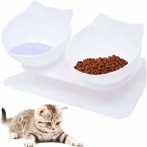 Litter feeding outlet bowls