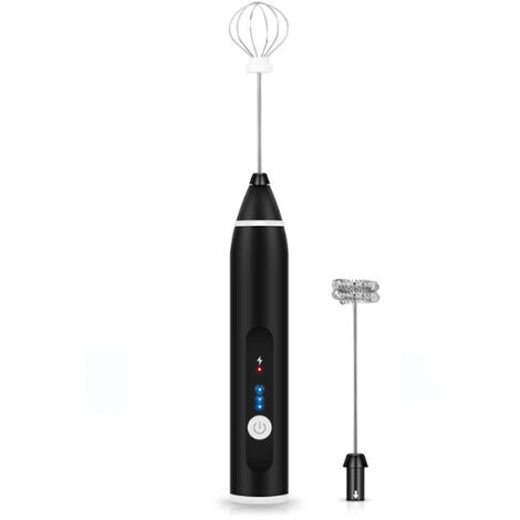 Electric Milk Frother, Usb Charging Three Gears Wireless Egg