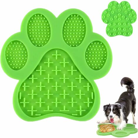 Dog Lick Mat, Dog Lick Cushion, Silicone Dog Lick Pads With Suction Cups,  Slow Feeding Dog Lick Mat, For Dog Bathing (red)