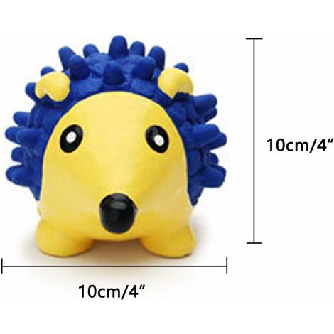 Rubber hedgehog 2025 dog toy