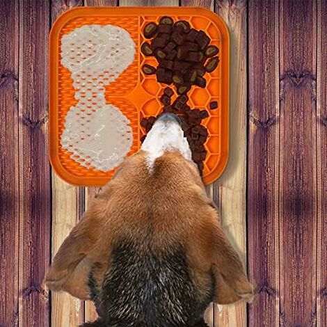 Dog Lick Mat, 2 Pieces Bpa Free Cat Lick Mat With 1 Silicone Spatula, Extra  Strong Suction Cups For Bathing, Training, Grooming And Claw Maintenance,s