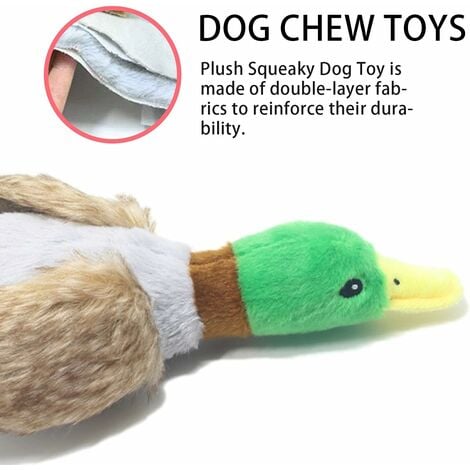 Durable duck best sale dog toy