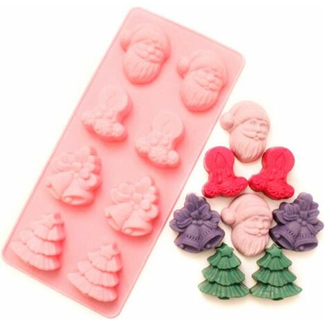 Celebrate It Santa's Head Silicone Candy Mold - 1 Each