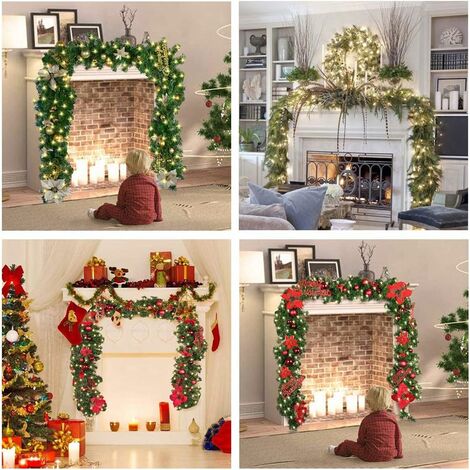 artificial christmas wreath outdoor