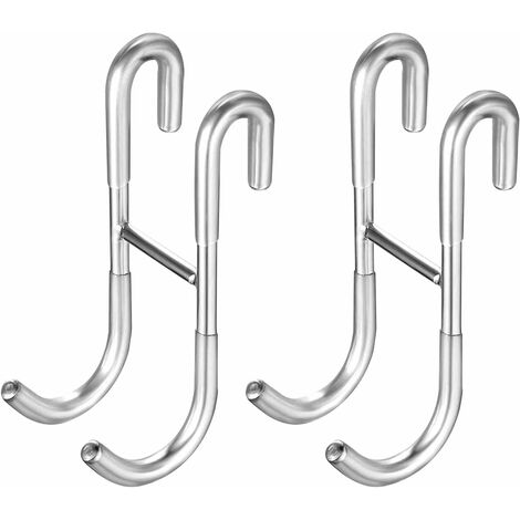 Stainless Steel Shower Hooks Glass Door Shower Hook Lightweight