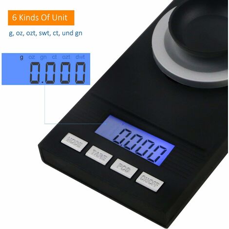 Digital Milligram Pocket Powder Gram Scale 50/0.001g For Gold Jewelry Lab  Carat