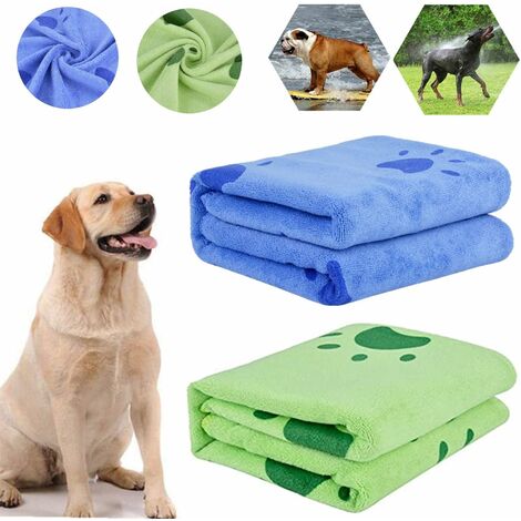 Beach towels with dogs on outlet them