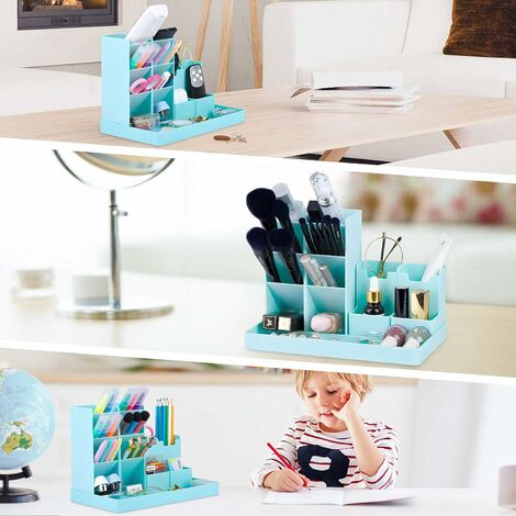 Kids Desk Organizer, Desk Storage, Desk Pencil Holder, Pencil Storage  Holder for School, Office and Classroom (Green)