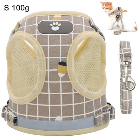 Escape proof cat harness hotsell with leash