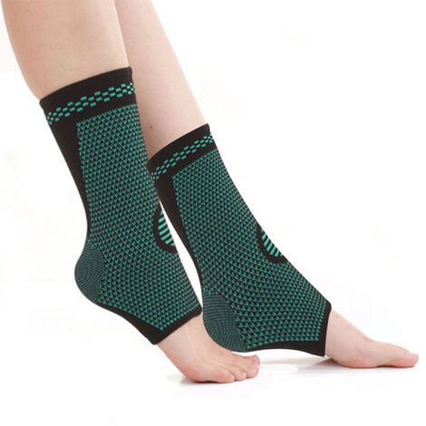 New Medical Compression Ankle Sleeve Socks (Pair) for Plantar Fasciitis  Pain Relief and Achilles Tendonitis Treatment.