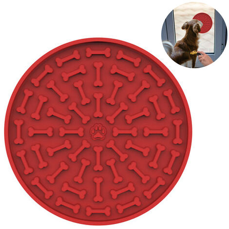 Dog Slow Dispensing Treater Mat Dog Lick Pad Peanut Butter Lick