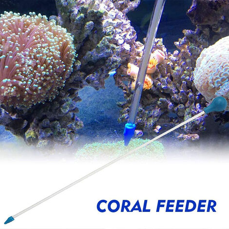 Coral Feeder Waste Cleaner Aquarium Dropper Manual Pipette Feeder