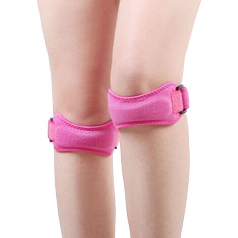 2 Pcs Thickened Pad & Wide Patella Knee Strap, Pain Relief Patellar Tendon  Support, Adjustable Brace