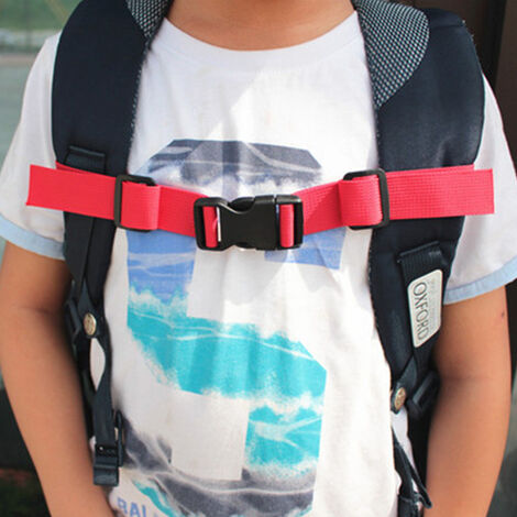 Children's school bag non-slip belt chest buckle belt backpack