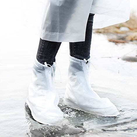 White sales boot covers