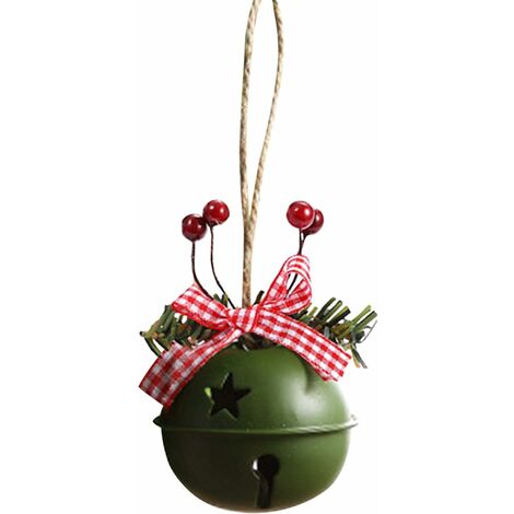 large red christmas bells decorations