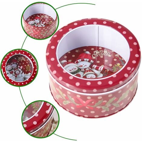 christmas tin box