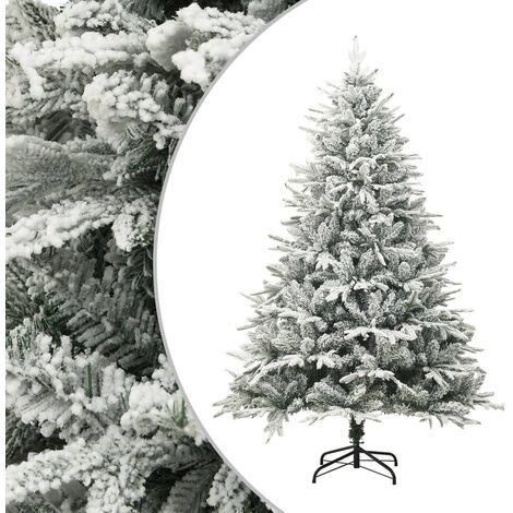 3 ft white flocked christmas tree