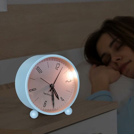 Bedside Analogue Alarm Clock Silent Analogue Alarm Clock Without