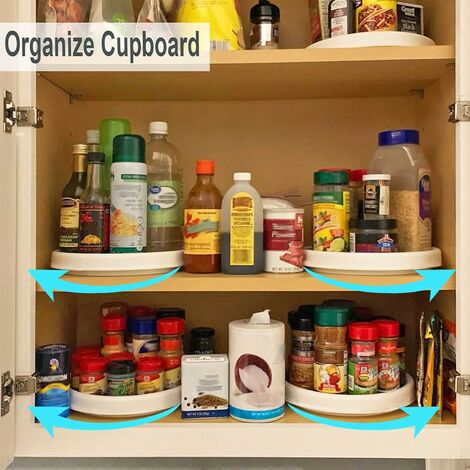 Rotating Kitchen Cupboard Organiser
