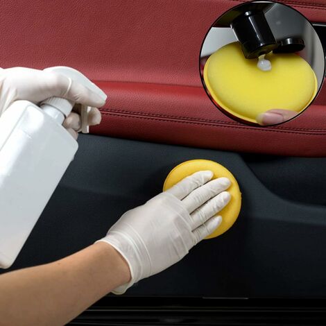 Car Polishing Sponge, 12pcs Car Wax Applicator Pads Microfiber Polishing  Pads for Clean Car Vehicle Auto Glass (Yellow) - GetRich