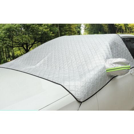 Devenirriche-Windshield Cover, Car Windshield Cover,Magnet Fastener Car Windshield  Cover,Protection for Car Windshield Against Frost, Ice and Snow (148 X 118  cm)