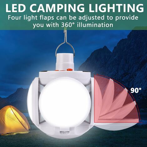 LE LED Camping Lantern, Battery Powered LED with 1000LM, 4 Light Modes,  Waterproof Tent Light, - Outdoor Security & Floodlights, Facebook  Marketplace