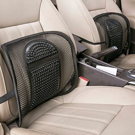 Ergonomic car seat outlet back support