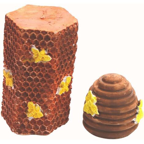 Flower Bee Candle Silicone Mold for Handmade Chocolate Decoration