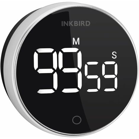 Kitchen Timer, Digital Visual Timer Magnetic Clock Stopwatch Countdown Timer