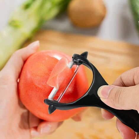 Vegetable Peeler Tool, Potato Peelers with Container Orange Peeler, Vegetable  Peelers for Kitchen Multi-functional Peelers for Kitchen Orange Potato  Carrot Citrus Vegetable Fruit 