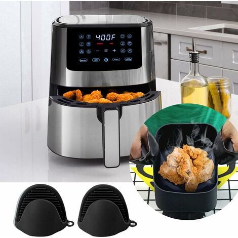 Dual Basket Air Fryer Accessories Rectangle for Ninja Foodi Dualzone  Airfryer DZ201/40/55 Fit All