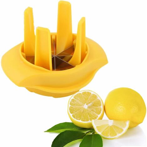  Norpro Lemon/Lime Slicer, White : Home & Kitchen