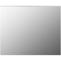 Frameless Mirror 100x60 cm Glass - Silver