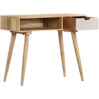 Console Table 89x44x76 cm Solid Mango Wood - Brown