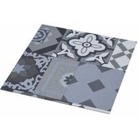 PVC Flooring Plank Self-adhesive 5.11 m Coloured Pattern - Multicolour