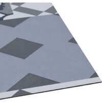 PVC Flooring Plank Self-adhesive 5.11 m Coloured Pattern - Multicolour