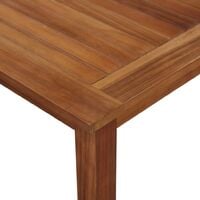 Garden Table 200x90x74 cm Solid Acacia Wood - Brown