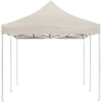 Professional Folding Party Tent Aluminium 6x3 m Cream - Cream