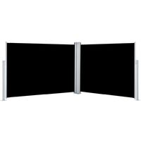 Retractable Side Awning Black 100x1000 cm - Black