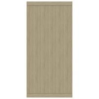 Sideboard Sonoma Oak 88x30x65 cm Chipboard - Brown