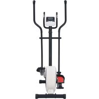 Magnetic Elliptical Trainer with Pulse Measurement - White