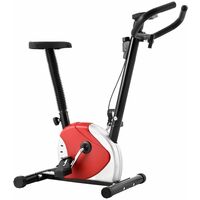 Exercise Bike with Belt Resistance Red - Red