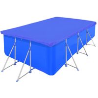 Pool Cover PE Rectangular 90 g/sqm 540 x 270 cm - Blue