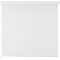 Shower Roller Blind 100x240 cm White - White