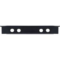 Gate Stop Angle Strike Plate Anthracite 310x40x37 mm - Grey