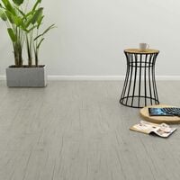 Self-adhesive Flooring Planks 4.46 m 3 mm PVC Oak Washed - Grey