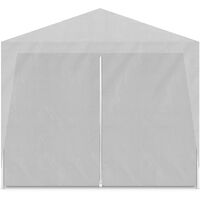 Party Tent 3x9 m White - White